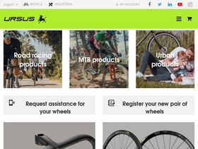 ursus.com homepage screenshot