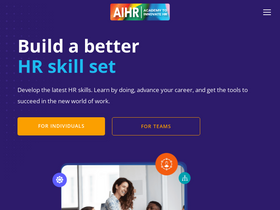 'aihr.com' screenshot