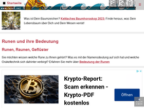 'runen.net' screenshot