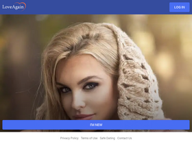 'loveagain.com' screenshot