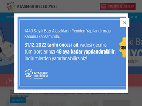 'atasehir.bel.tr' screenshot