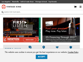 'vintageking.com' screenshot
