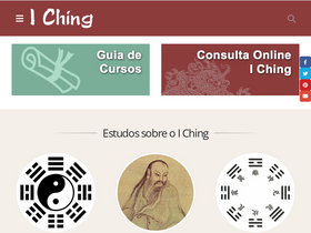 'iching.com.br' screenshot