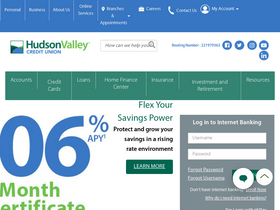 'hvcu.org' screenshot