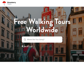 'strawberrytours.com' screenshot