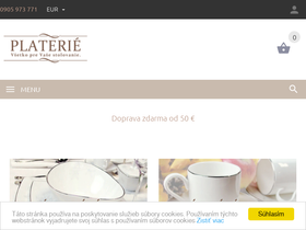 platerie.eu homepage screenshot