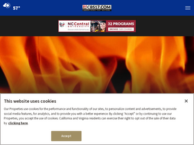 'cbs17.com' screenshot