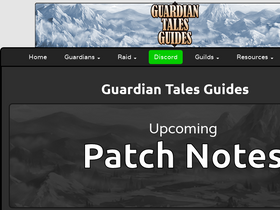 'guardiantalesguides.com' screenshot