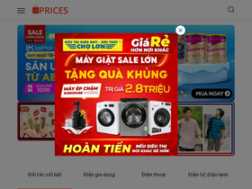 'prices.vn' screenshot