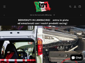 lnmracing.com homepage screenshot