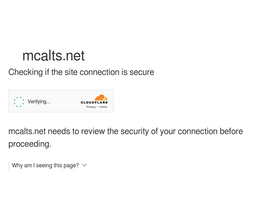 'mcalts.net' screenshot
