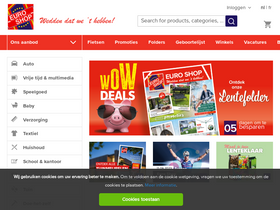 'euroshop.be' screenshot