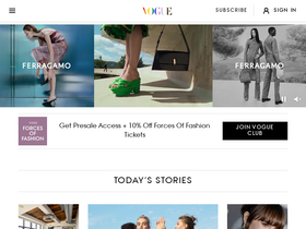 'vogue.com' screenshot