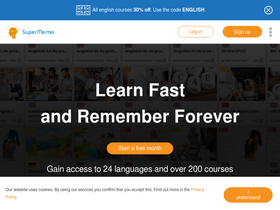 'supermemo.com' screenshot