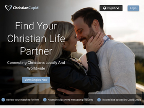 'christiancupid.com' screenshot