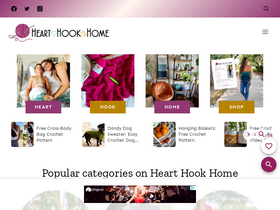 'hearthookhome.com' screenshot