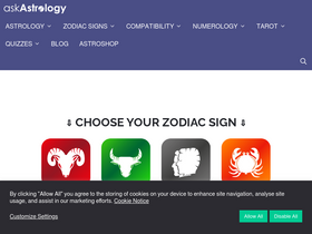 'askastrology.com' screenshot