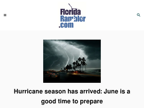 'floridarambler.com' screenshot