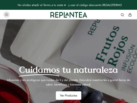 Replantea website screenshot