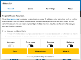 'havering.gov.uk' screenshot