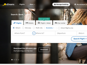 'edreams.in' screenshot