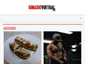 'ginasiovirtual.com' screenshot