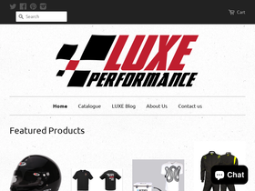 luxeperformance.com.au homepage screenshot