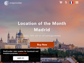 'oneprovider.com' screenshot