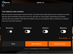 'frontier.co.uk' screenshot