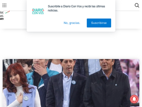'diarioconvos.com' screenshot