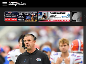 'dawgnation.com' screenshot