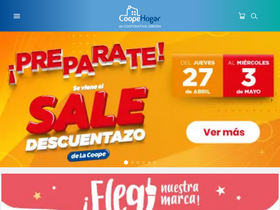 'coopehogar.coop' screenshot