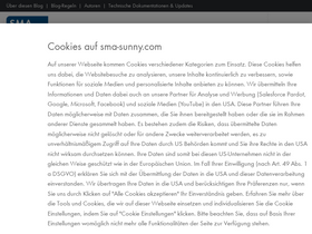 'sma-sunny.com' screenshot