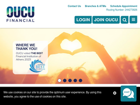 'oucu.org' screenshot