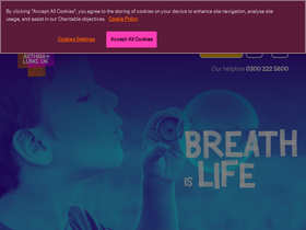 'asthma.org.uk' screenshot