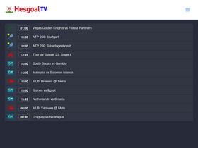 'hesgoal-tv.com' screenshot