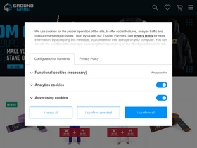 'groundgame.com' screenshot