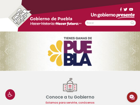 'issstep.puebla.gob.mx' screenshot