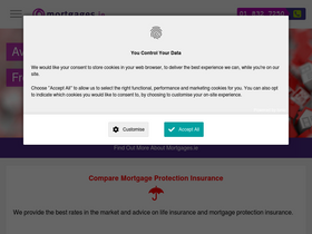'mortgages.ie' screenshot