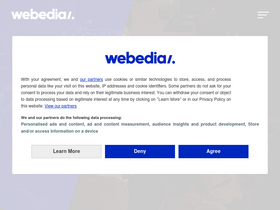 'webedia.es' screenshot