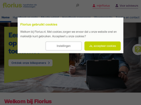 'florius.nl' screenshot