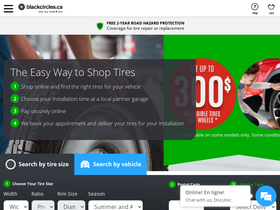 'blackcircles.ca' screenshot