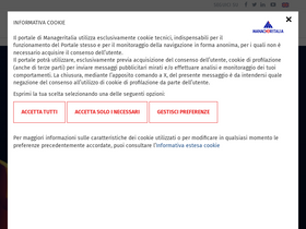 'manageritalia.it' screenshot