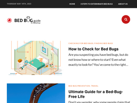 'bedbugguide.com' screenshot
