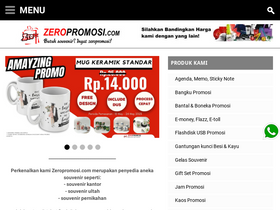 'zeropromosi.com' screenshot