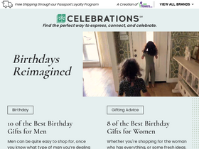 'celebrations.com' screenshot