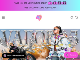 'vapor95.com' screenshot