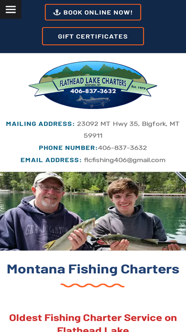 flatheadlakecharters.com