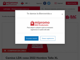 'mipromo.com' screenshot