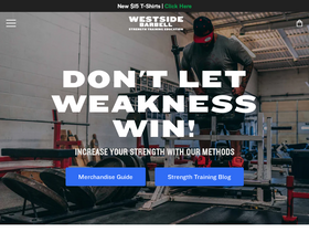 'westside-barbell.com' screenshot